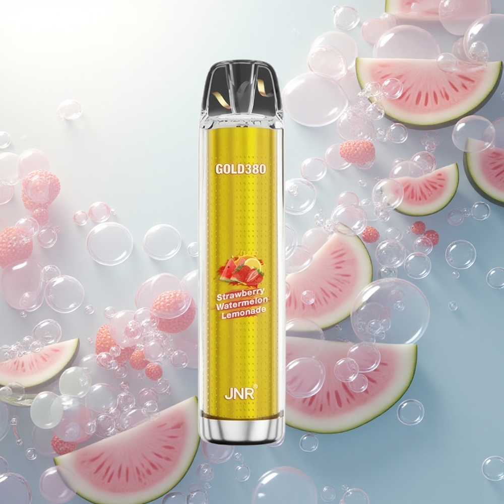 JNR Gold380 6000 Jahodový Melónový Limonádový 6000 Puffs 15ml 5%