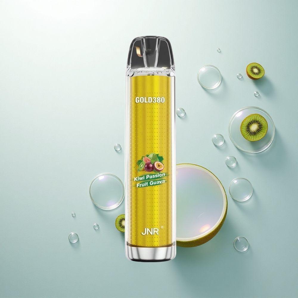 JNR Gold380 6000 Kiwi Maracuja Guava 1500mAh 1.0ohm Mesh