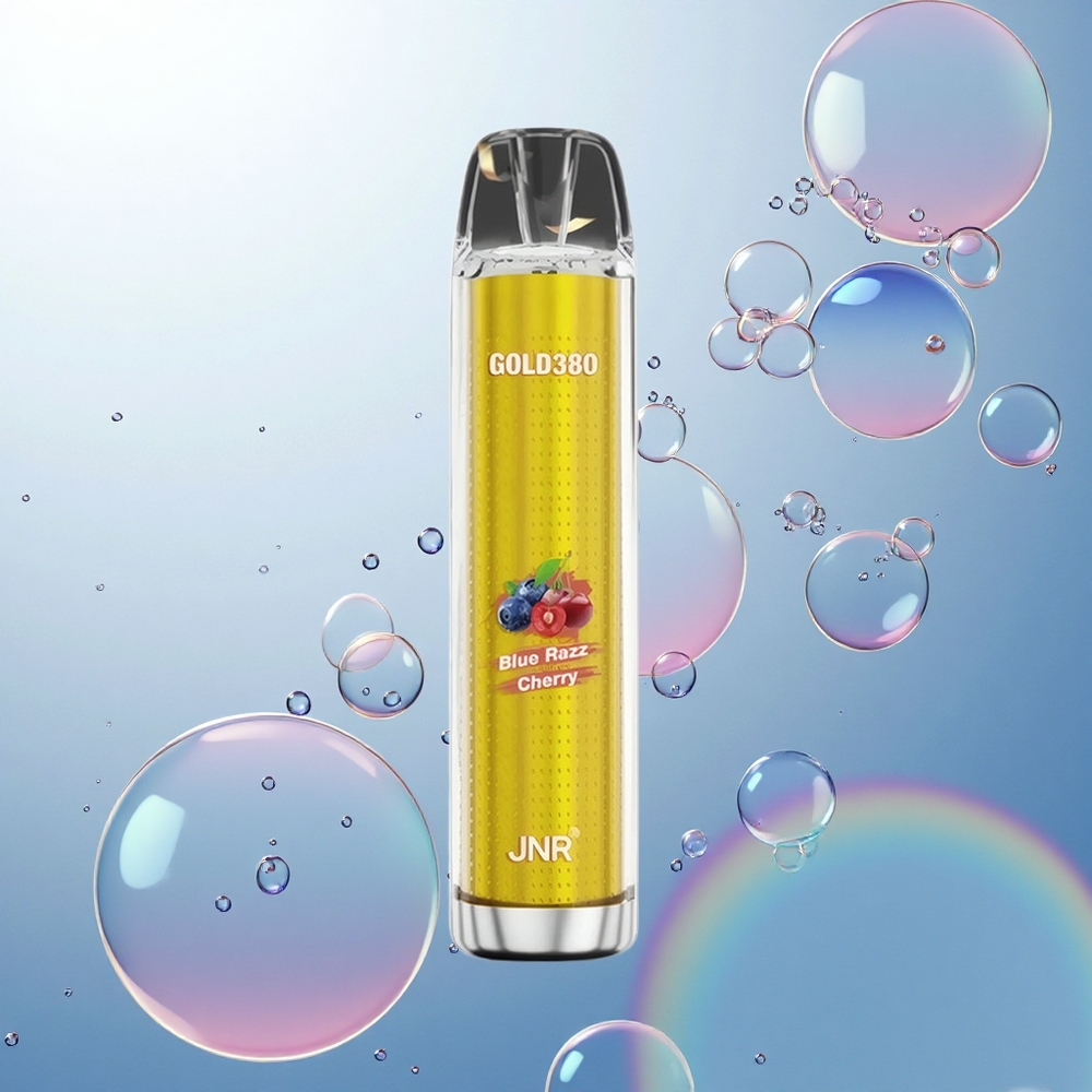 JNR Gold380 6000 Modrá Malina Čerešňa 6000 Puffs 1500mAh 13ml
