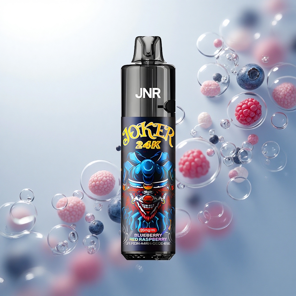 JNR Joker 24K Borůvka Červená Malina 10ml Typ-C 800mAh