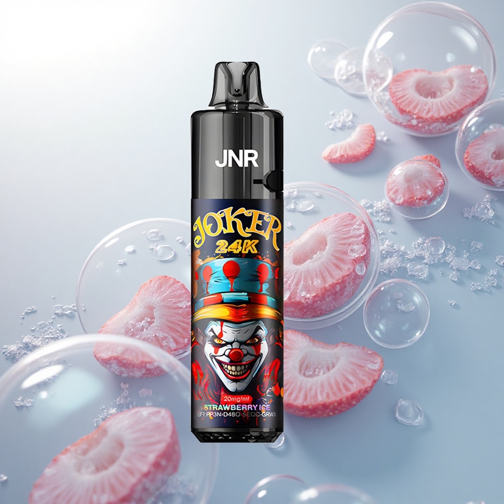 JNR Joker 24K Jahodový ľad s 2% nikotínu a 800mAh batériou