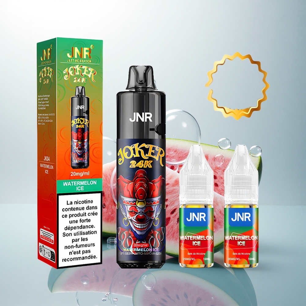 JNR Joker 24K Melónový ľad s 2% nikotínu a 800mAh batériou
