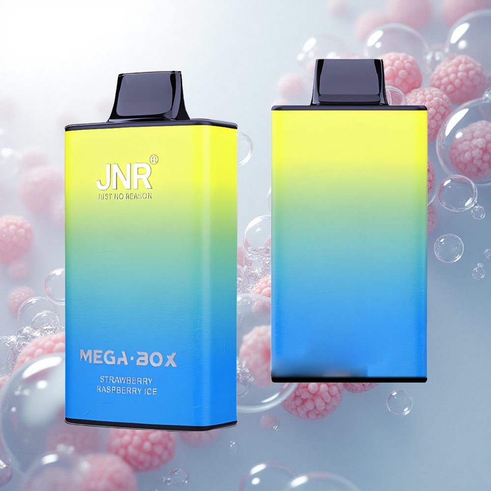 JNR Mega Box 25000 Jahodový Malinový Ľad s Dual Mesh a 30ml