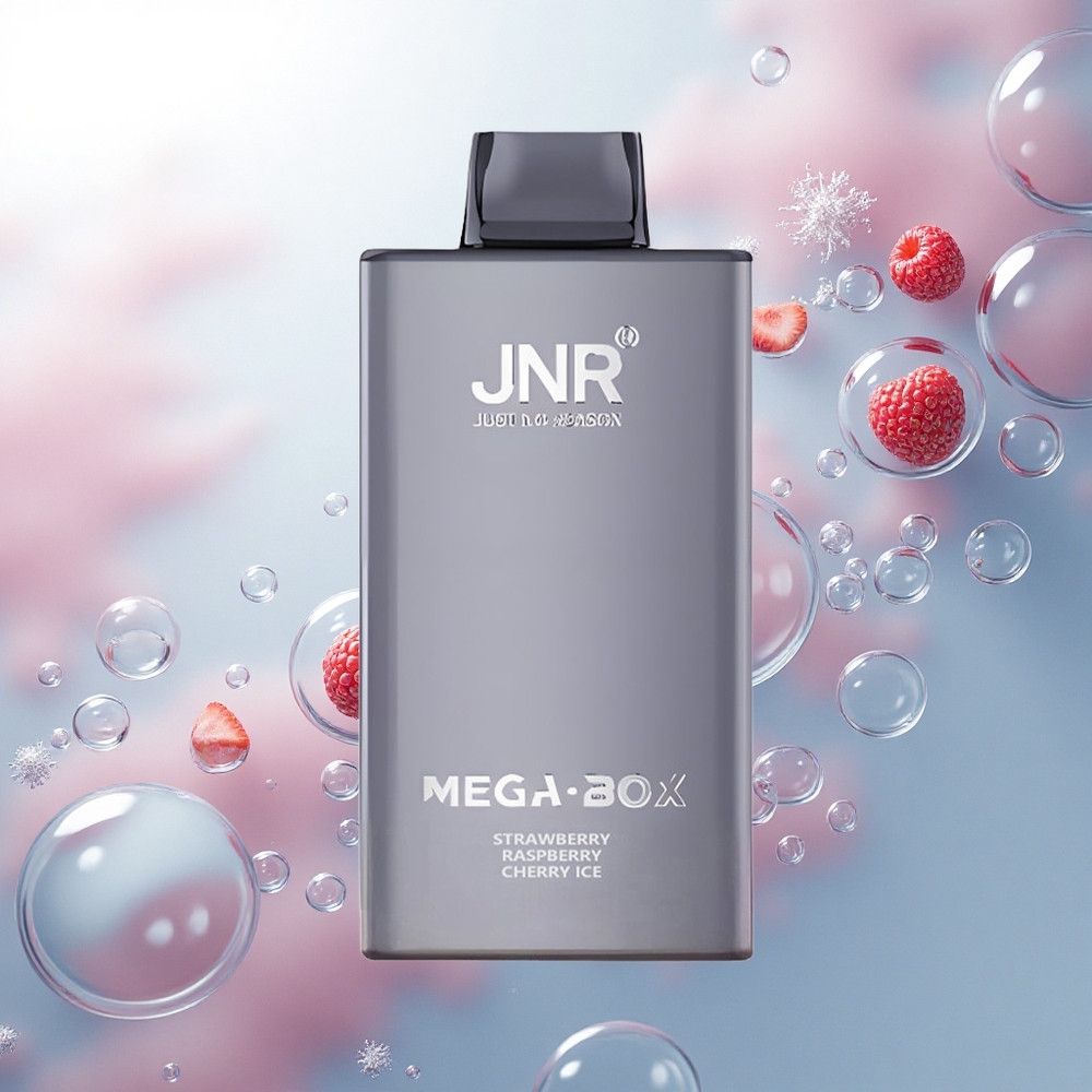 JNR Mega Box 25000 Jahodová Malinová Čerešňová Ľadová s 30ml a Duálnou Mriežkou