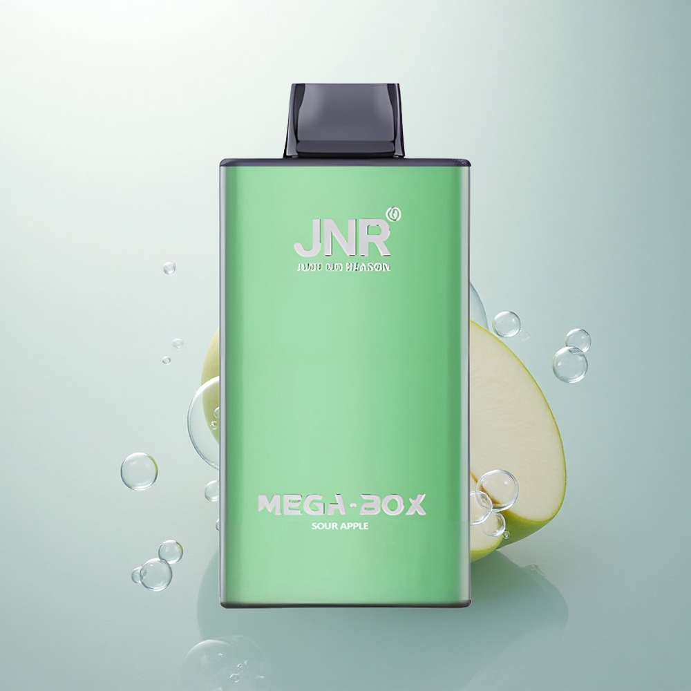 JNR Mega Box 25000 Kyslé Jablko 30ml Dual Mesh