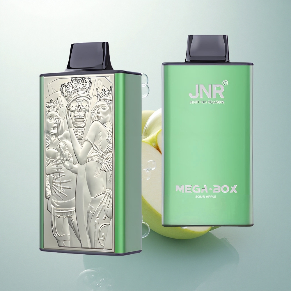JNR Mega Box 25000 Kyslé Jablko 30ml Dual Mesh