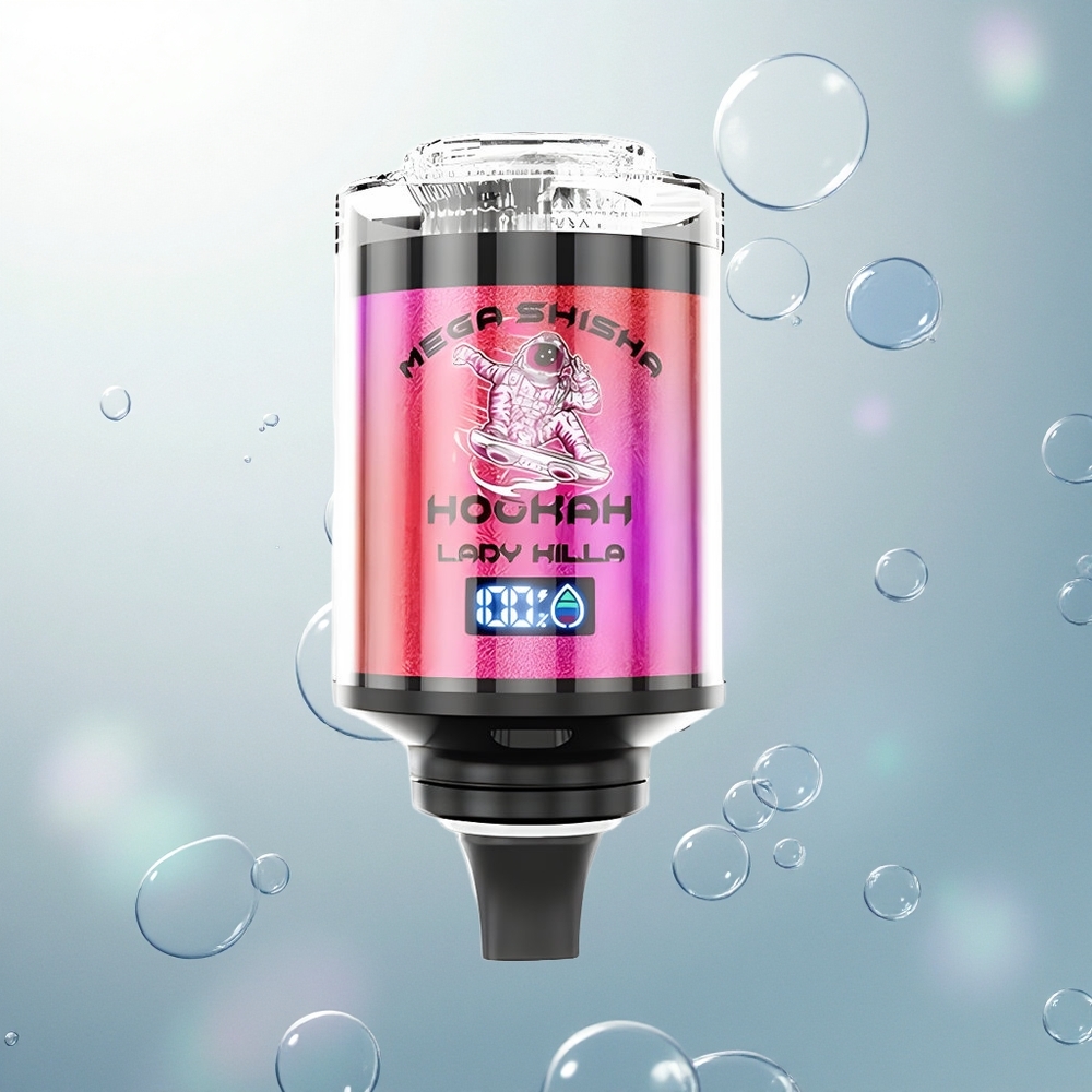 JNR Mega Shisha Hookah 100K Dáma Zabiják 2200mAh Typ-C