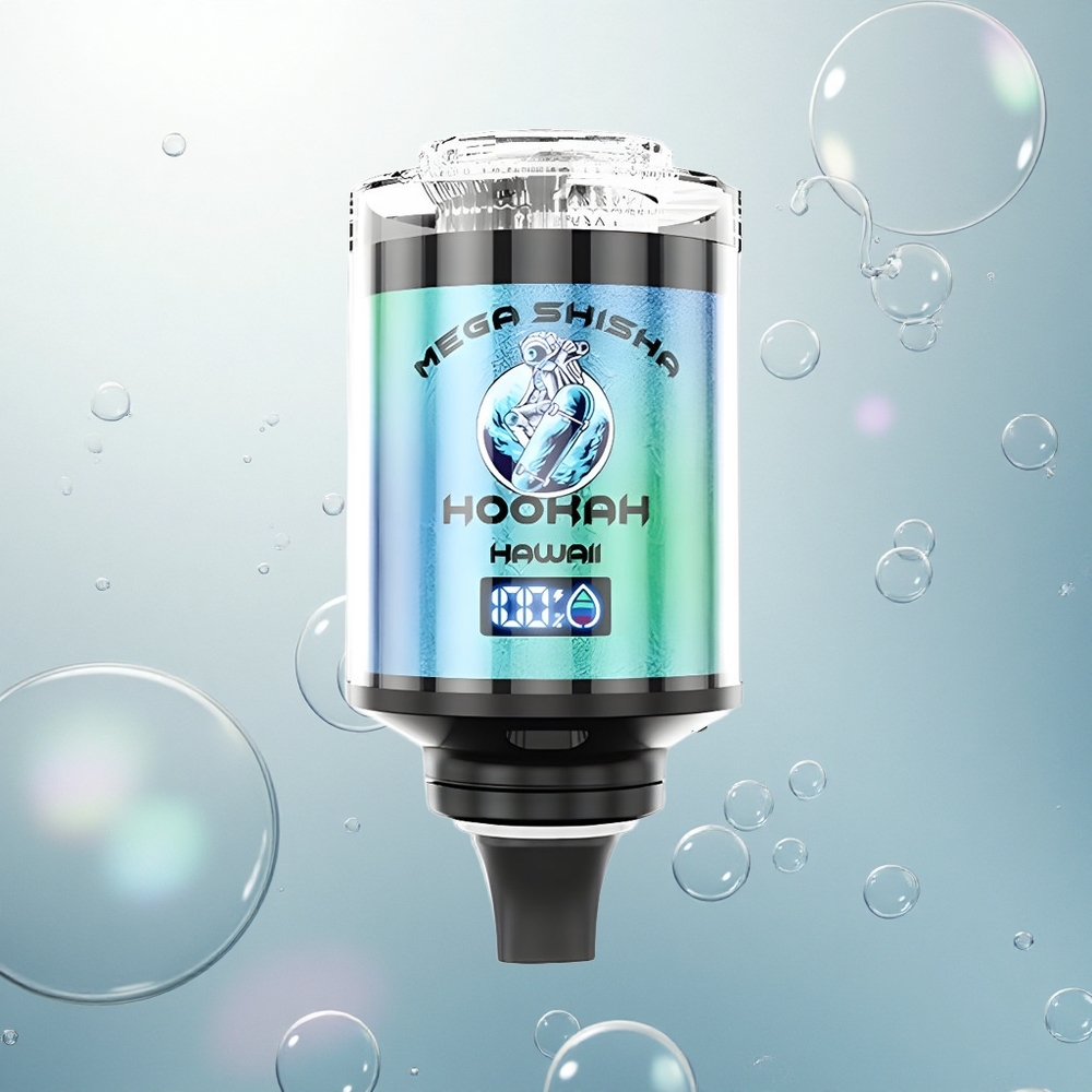 JNR Mega Shisha Hookah 100K Havajský Mega 2200mAh Typ-C