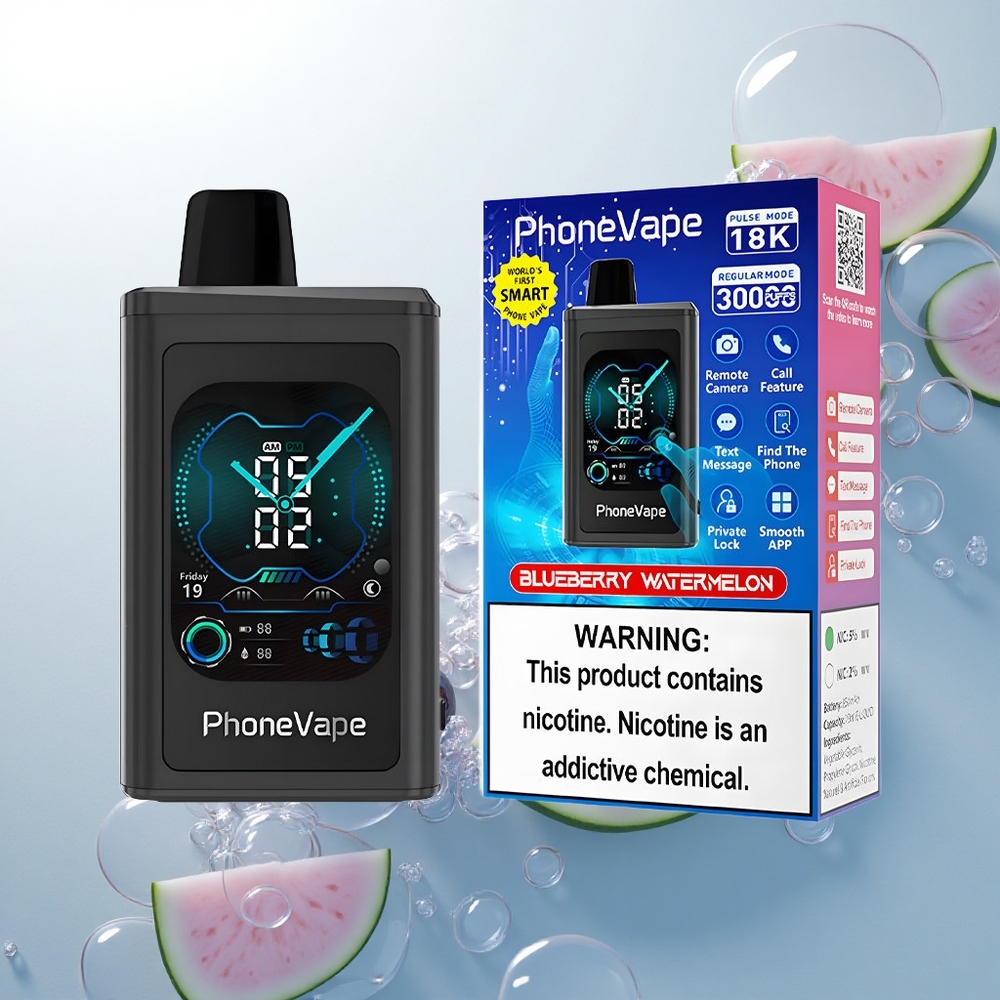 JNR PhoneVape 30000 Borovicový Melón Turbo Režim