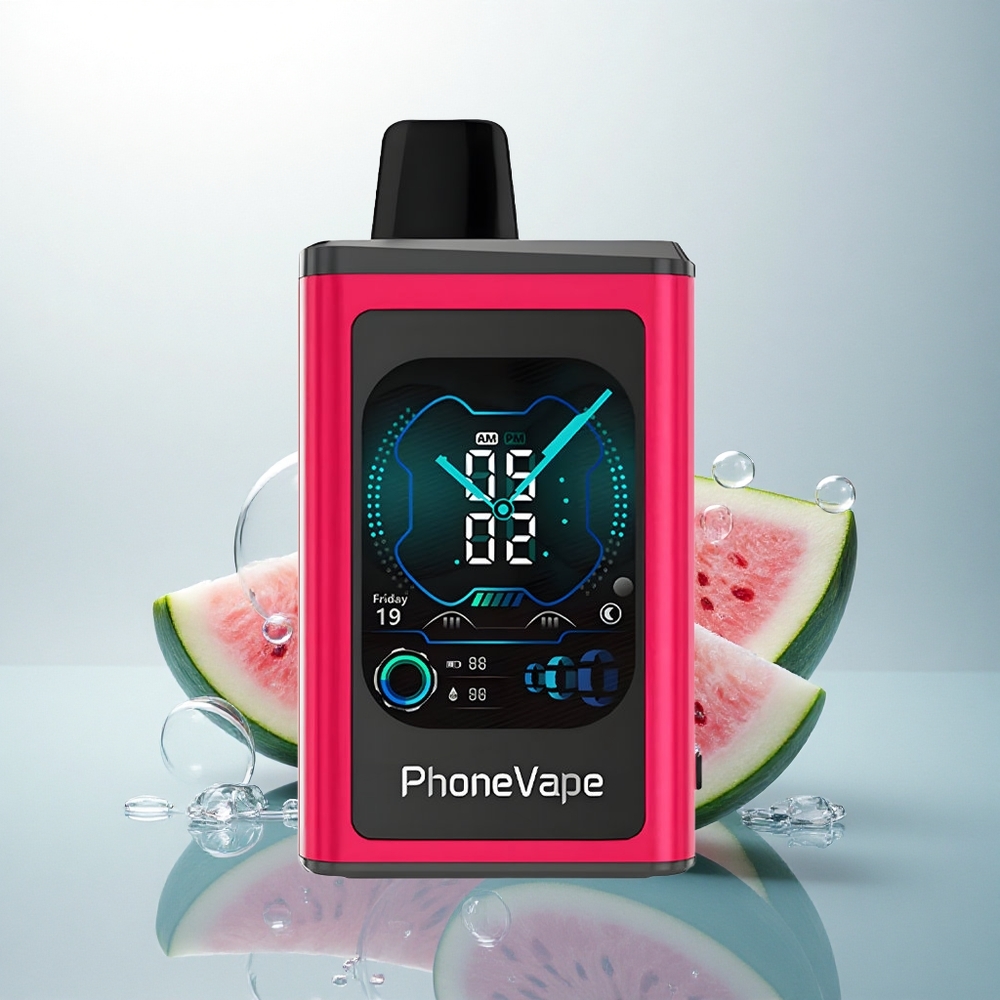 JNR PhoneVape 30000 Melónový ľad s Turbo Režimom a Typ-C Nabíjaním