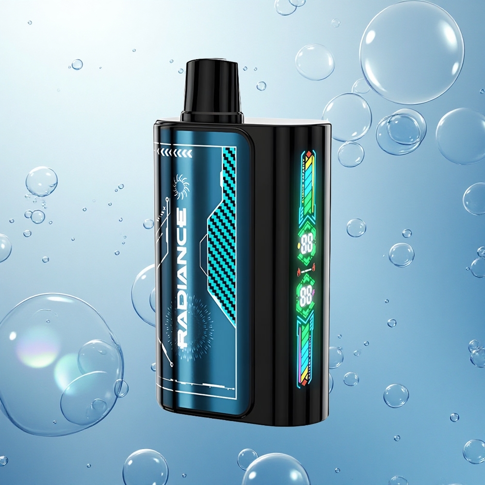 JNR Radiance 31000 Modrá Malína Ľadová s 28ml Tekutinou a Duálnou Mriežkou Cievkou