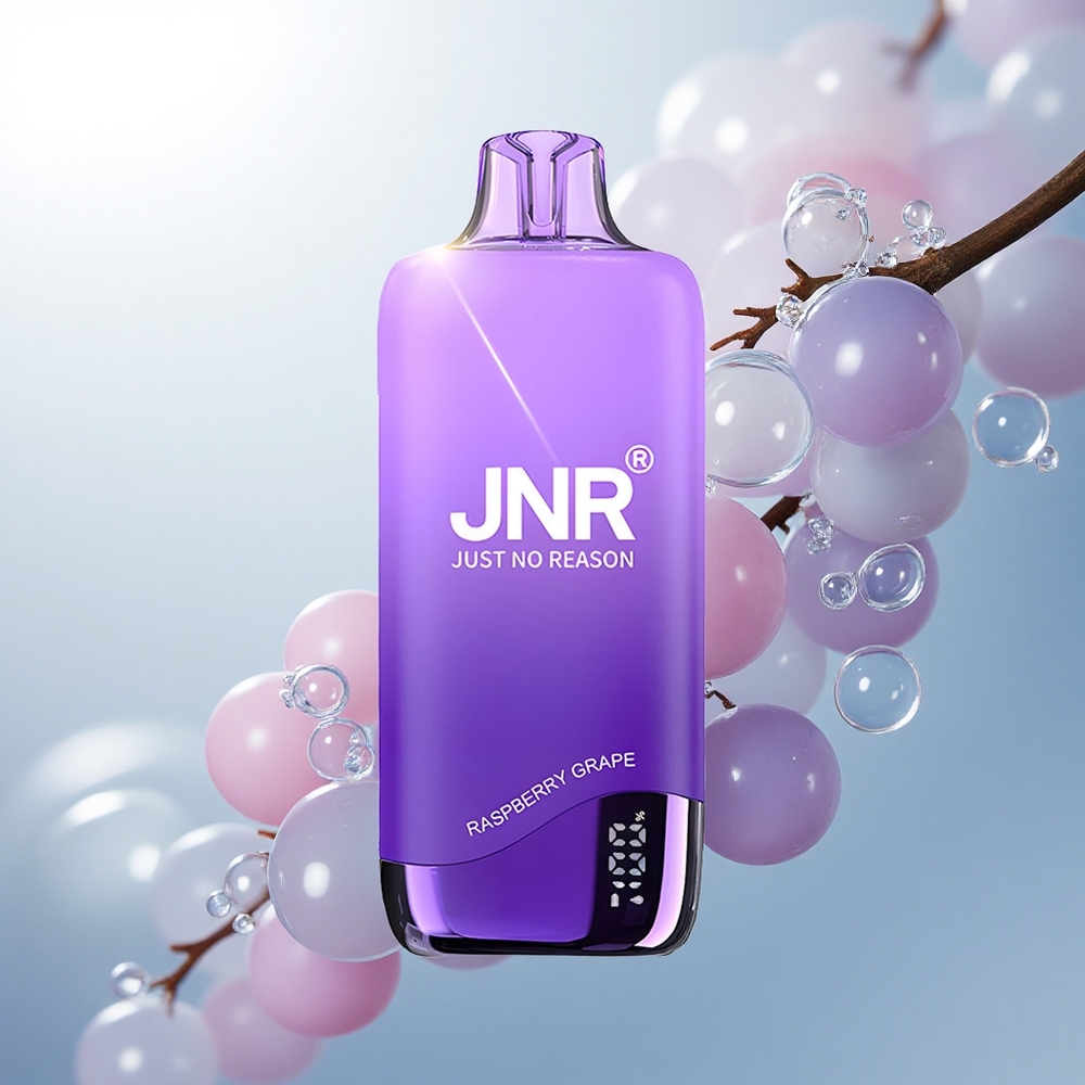 JNR Rainbow 10500 Malinová Hroznová 18ml 0.8ohm USB-C