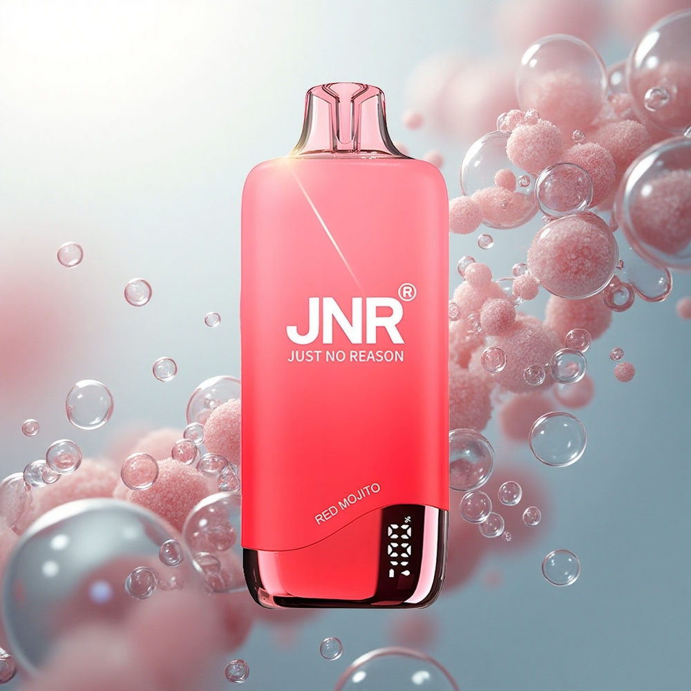 JNR Rainbow 10500 Červený Mojito 18ml 0,8ohm Mesh