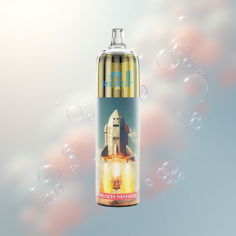 JNR Rocket-X 12400 Broskyňa Mango RGB s Nastaviteľným Prietokom a Typ-C Nabíjaním
