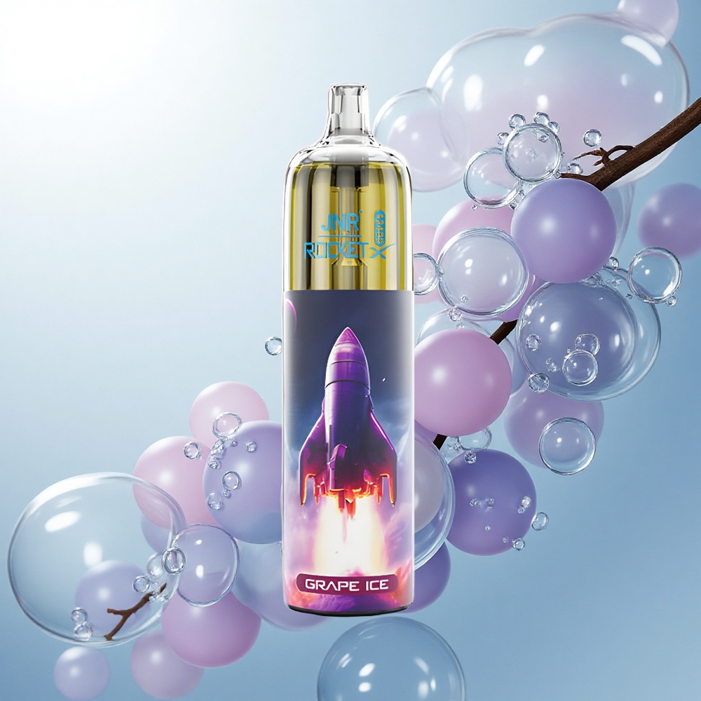 JNR Rocket-X 12400 Hroznový ľad s RGB svetlami a Typ-C nabíjaním