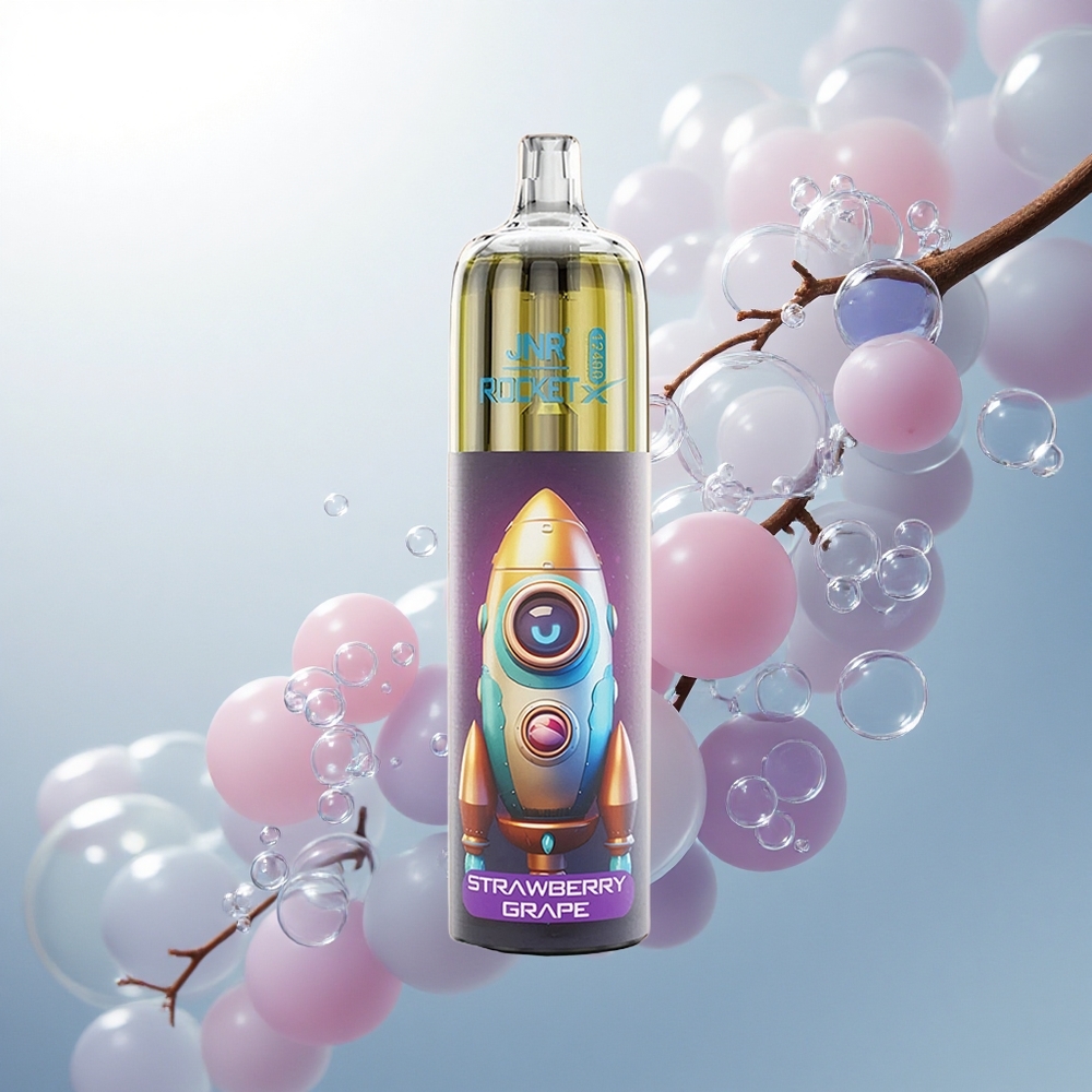 JNR Rocket-X 12400 Jahodovo-Hroznový RGB Typ-C Batéria 850mAh
