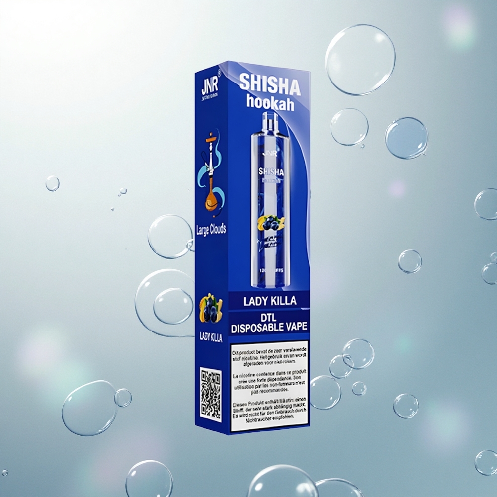 JNR Shisha Hookah 12000 Dáma Killa 750mAh Typ-C