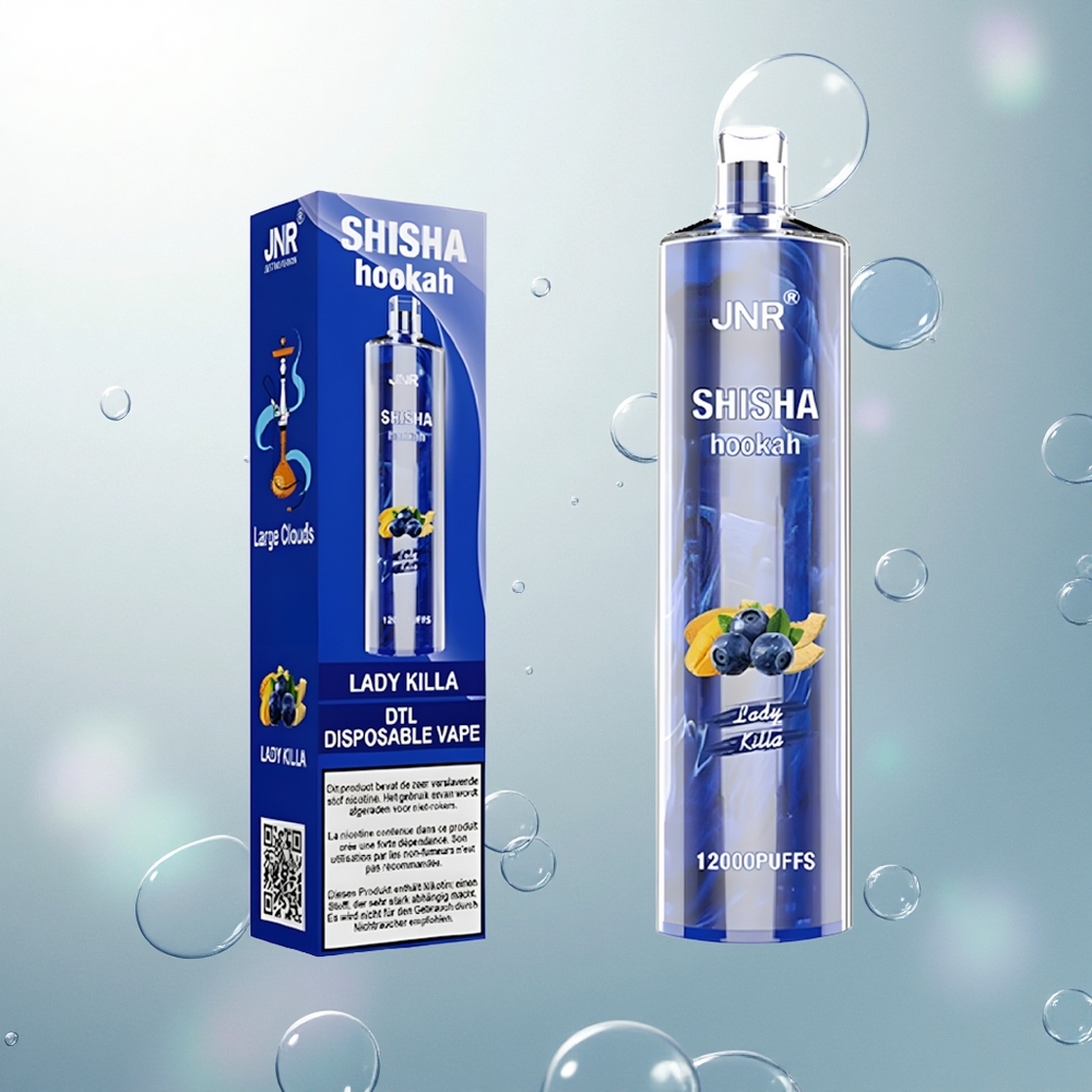 JNR Shisha Hookah 12000 Dáma Killa 750mAh Typ-C