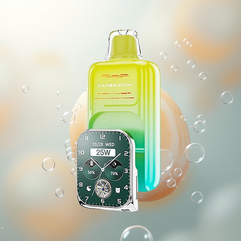 JNR VapeWatch 30000 Pomarančové Mango Dual Mesh 19mL Type-C