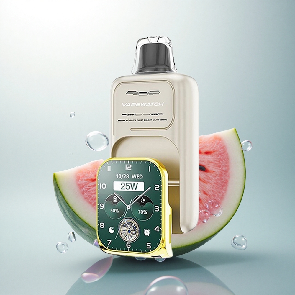 JNR VapeWatch 30000 Vodný melón ľad s 19mL a Duálna Mriežková Cievka