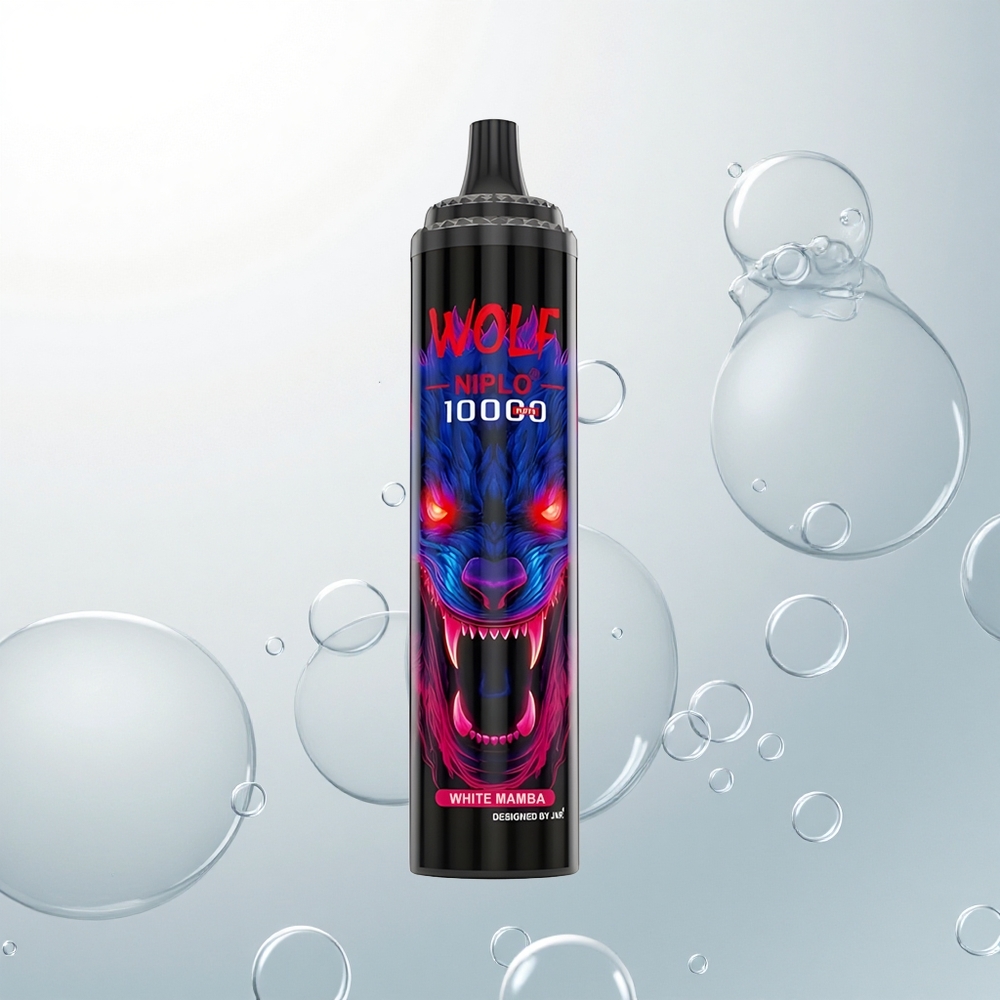 JNR Wolf Niplo 10000 Biely Mamba 20ml 1.0 Ohm Typ-C