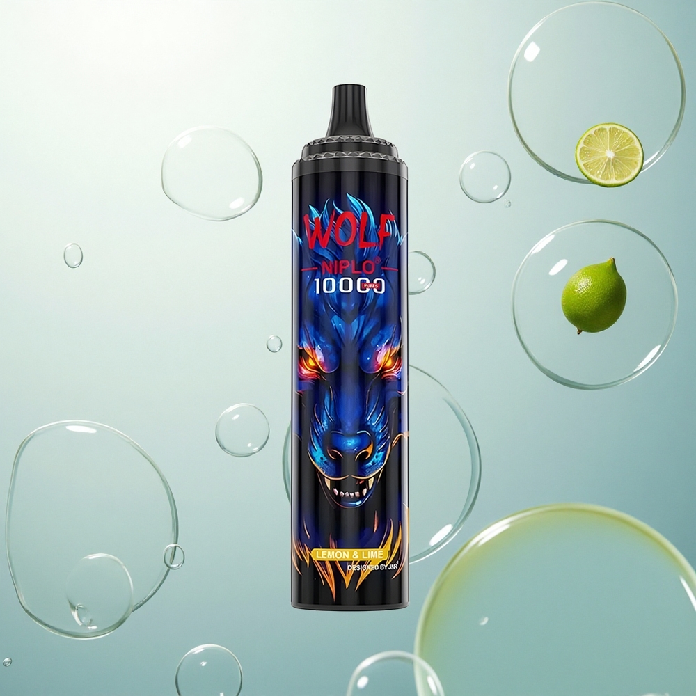 JNR Wolf Niplo 10000 Citrón & Limetka 20ml 1.0 Ohm Type-C