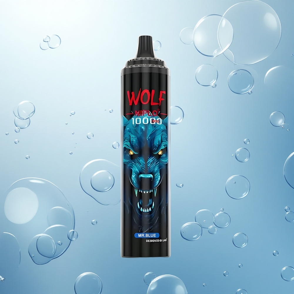 JNR Wolf Niplo 10000 Pán Modrý 20ml 1.0 Ohm Typ-C