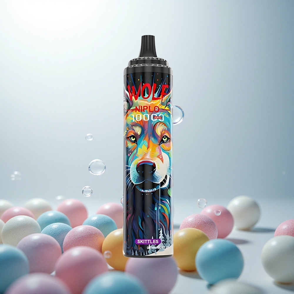 JNR Wolf Niplo 10000 Skittles Typ-C rýchle nabíjanie 20ml