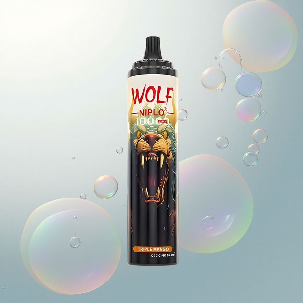 JNR Wolf Niplo 10000 Trojtýždňový Mango 1.0 Ohm 20ml 650mAh