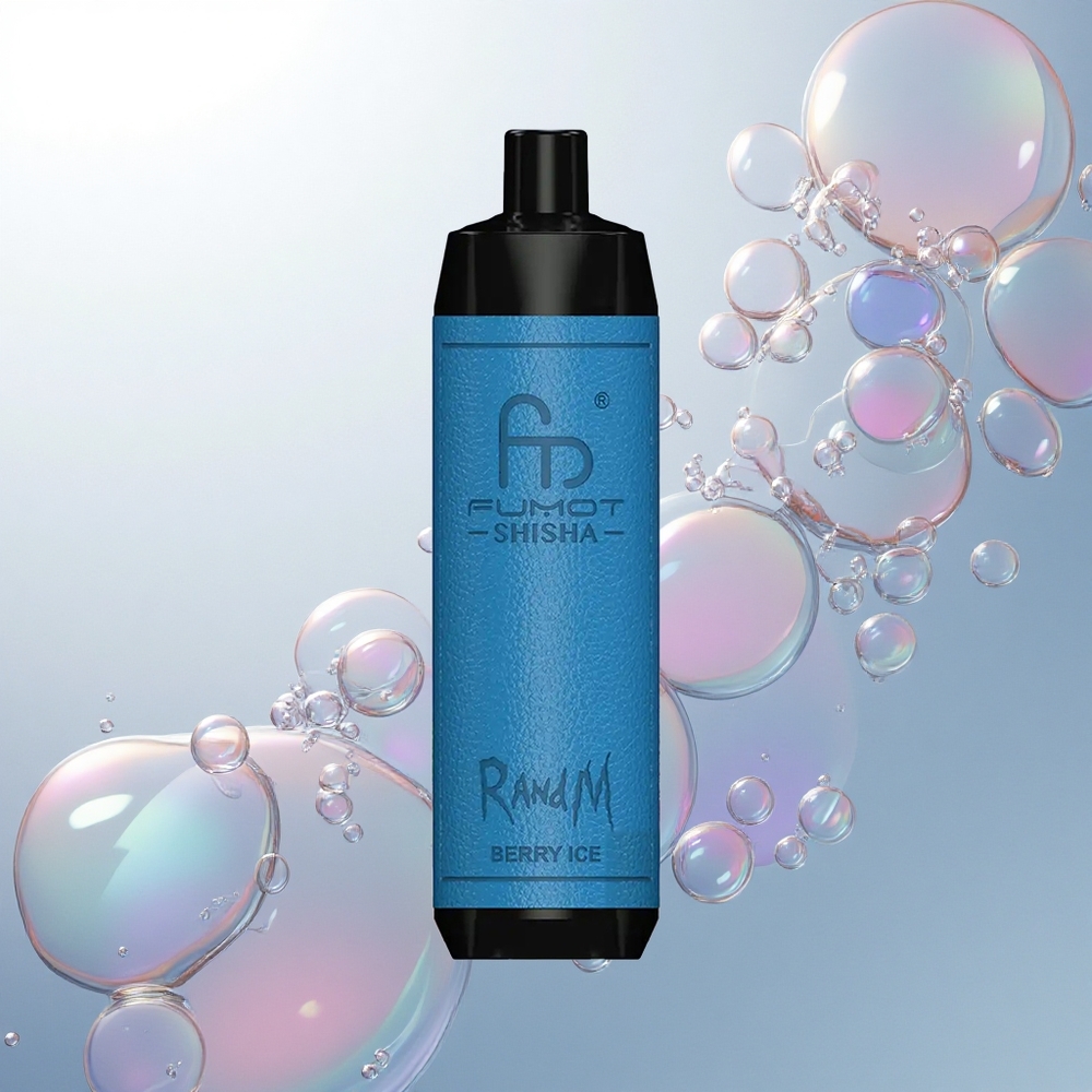 RandM Fumot Shisha 10000 Puffs Bobuľový ľad s LED a 18ml náplňou RandM Fumot Shisha 10000 Puffs Bobuľový ľad s LED a 18ml náplňou