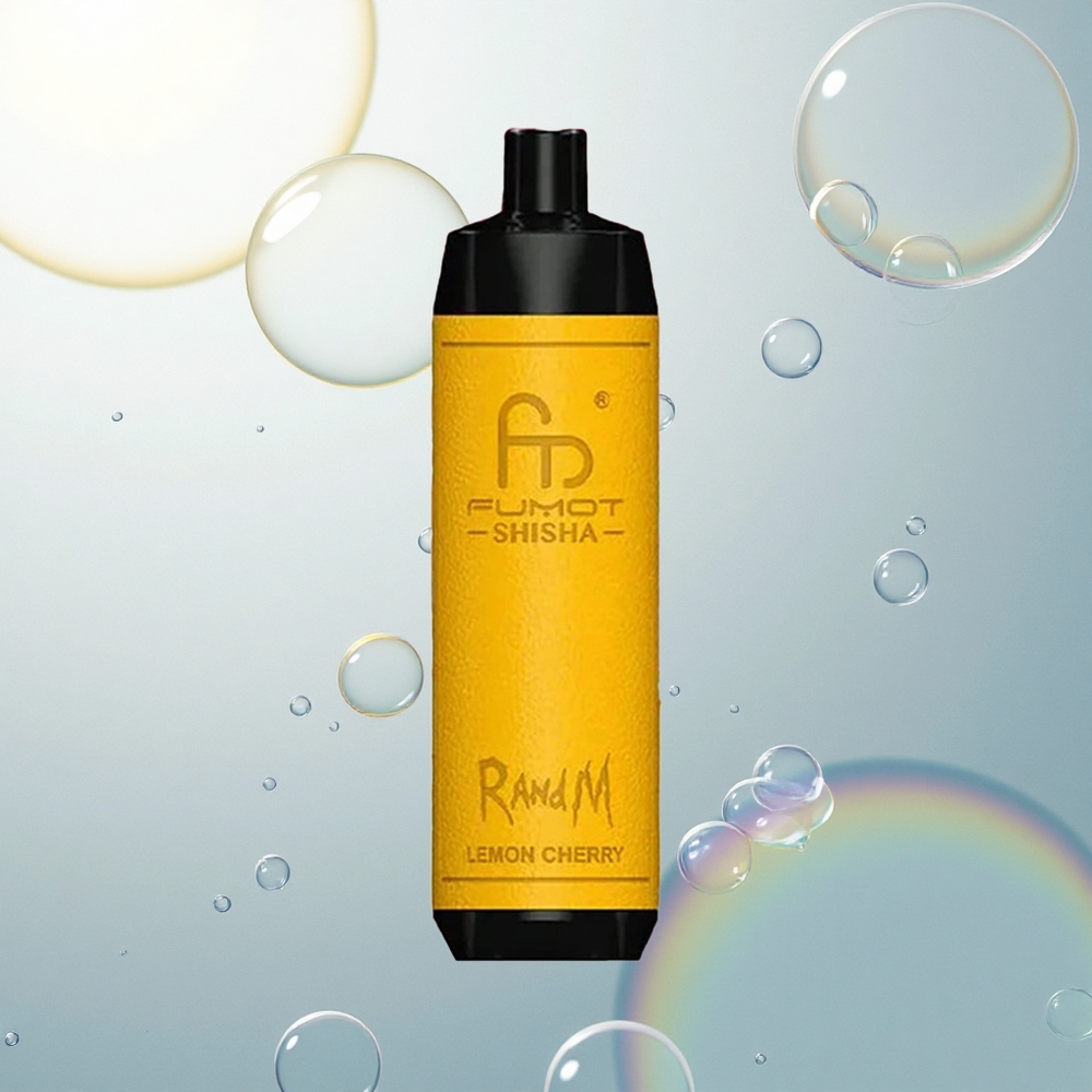 RandM Fumot Shisha 10000 Puffs Citrónová Čerešňa 18ml 850mAh 0.6ohm RandM Fumot Shisha 10000 Puffs Citrónová Čerešňa 18ml 850mAh 0.6ohm