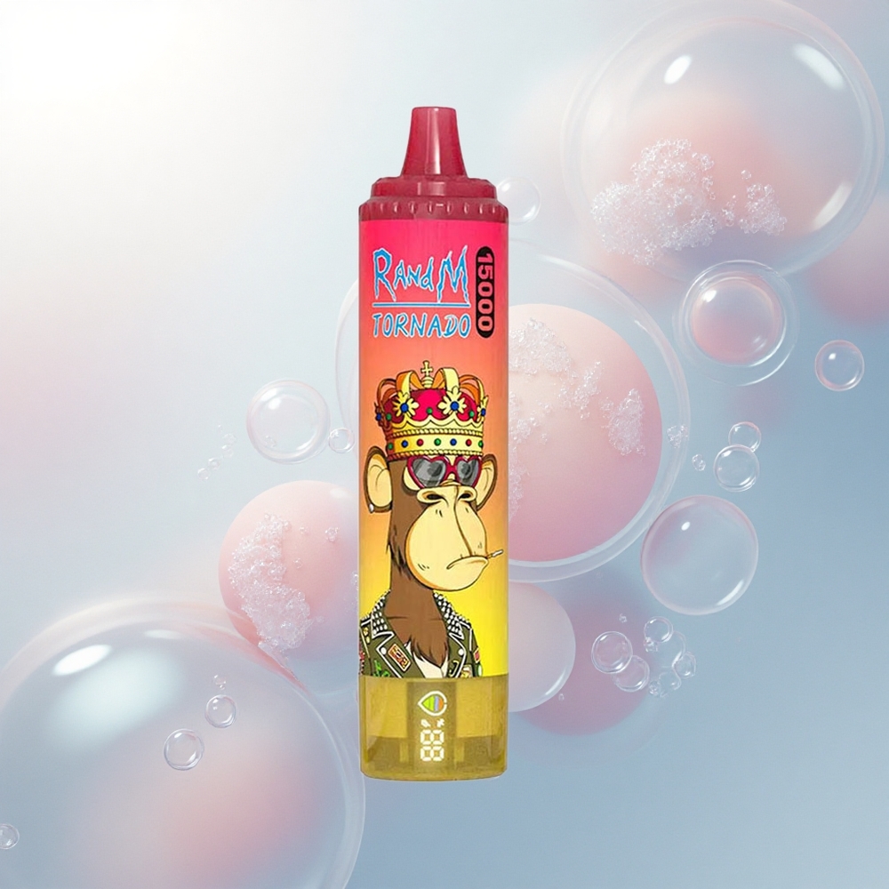 RandM Fumot Tornado 15000 Puffs Broskyňový ľad 850mAh Mesh