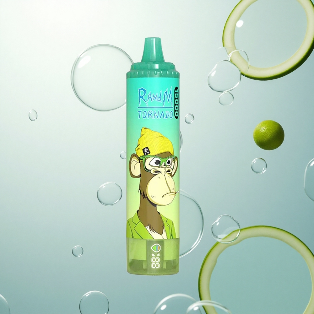 RandM Fumot Tornado 15000 Puffs Citrónový Limetový 25ml 850mAh Mesh