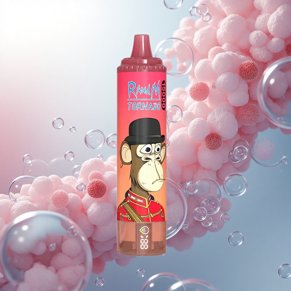 RandM Fumot Tornado 15000 Puffs Červená Energia Ľadová 25ml Mesh