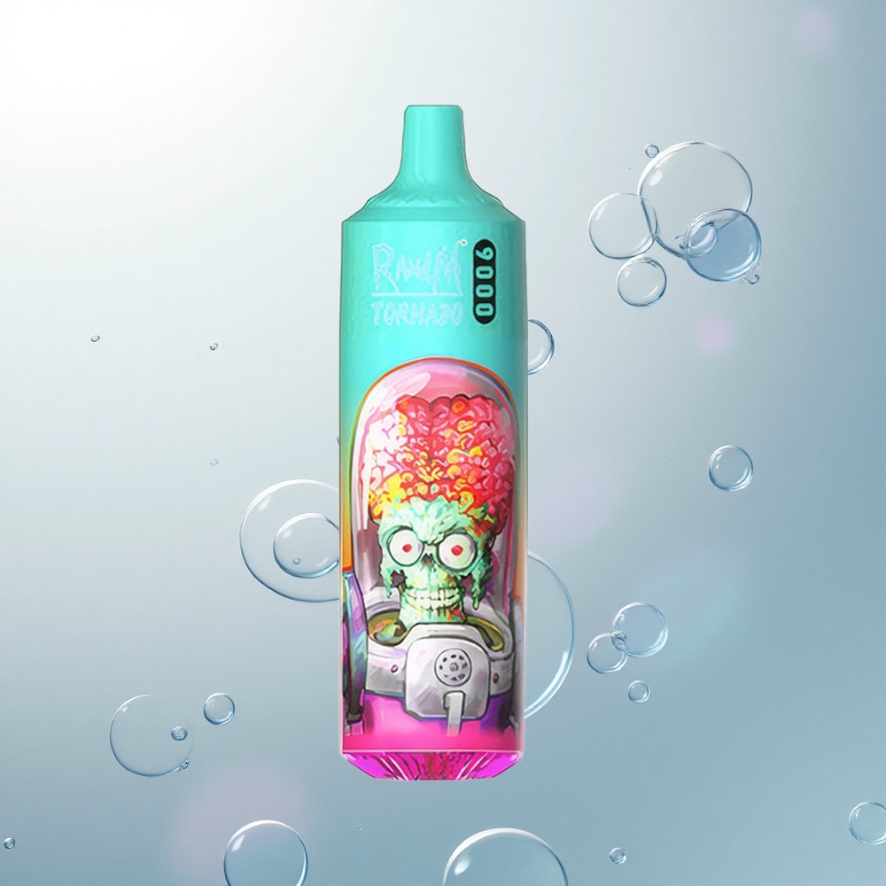 RandM Fumot Tornado 9000 Puffs Guava Ľad s 9000 Puffmi a 18 mL Náplňou